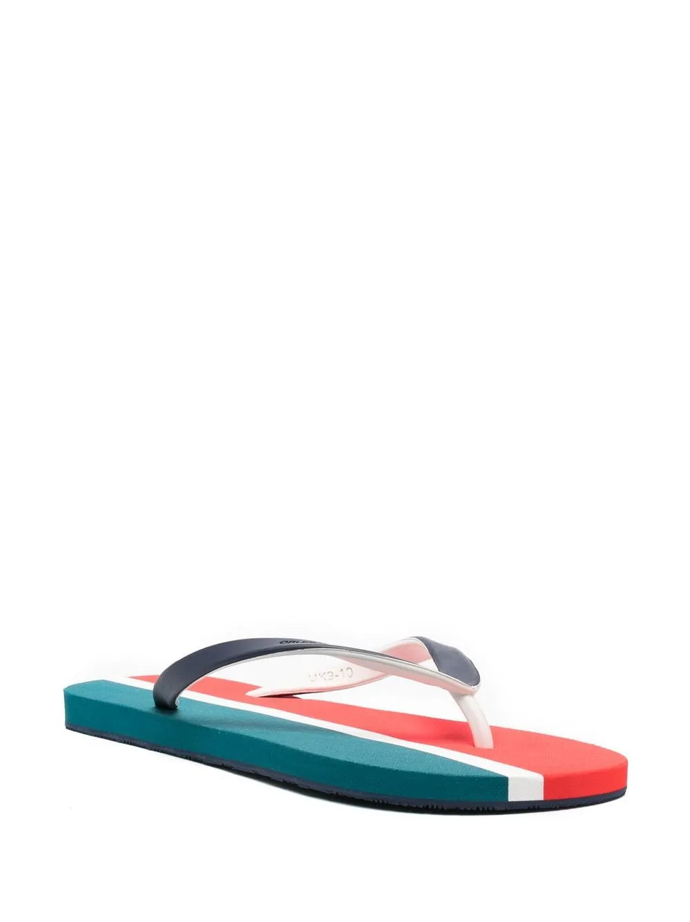 Orlebar Brown Haston Stripe flip flops