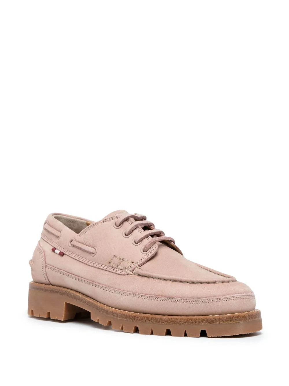 Bally Traper leather moccasins