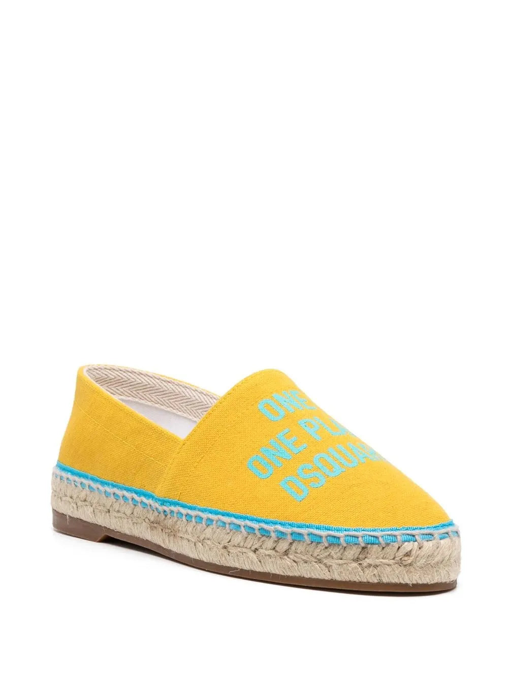 DSQUARED2 logo-print espadrilles
