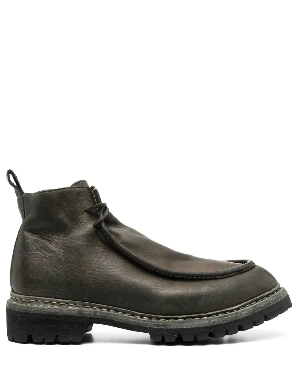 Guidi lace-up leather boots