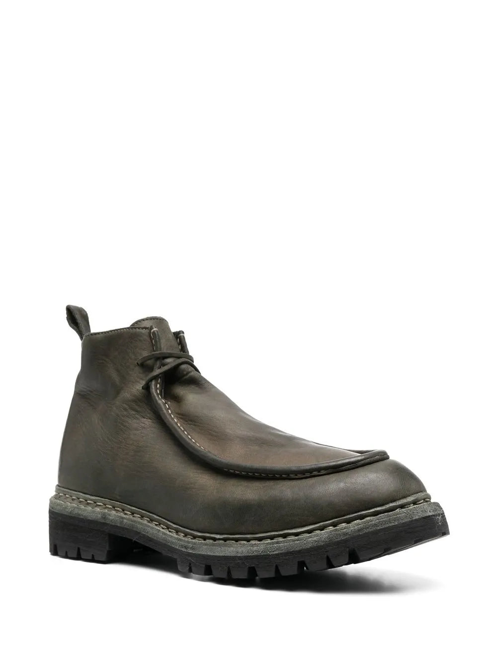 Guidi lace-up leather boots