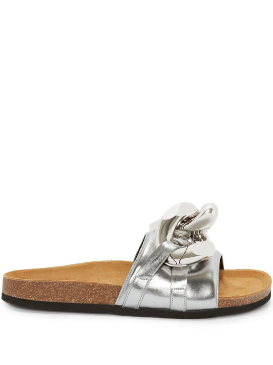 JW Anderson Chain metallic slides