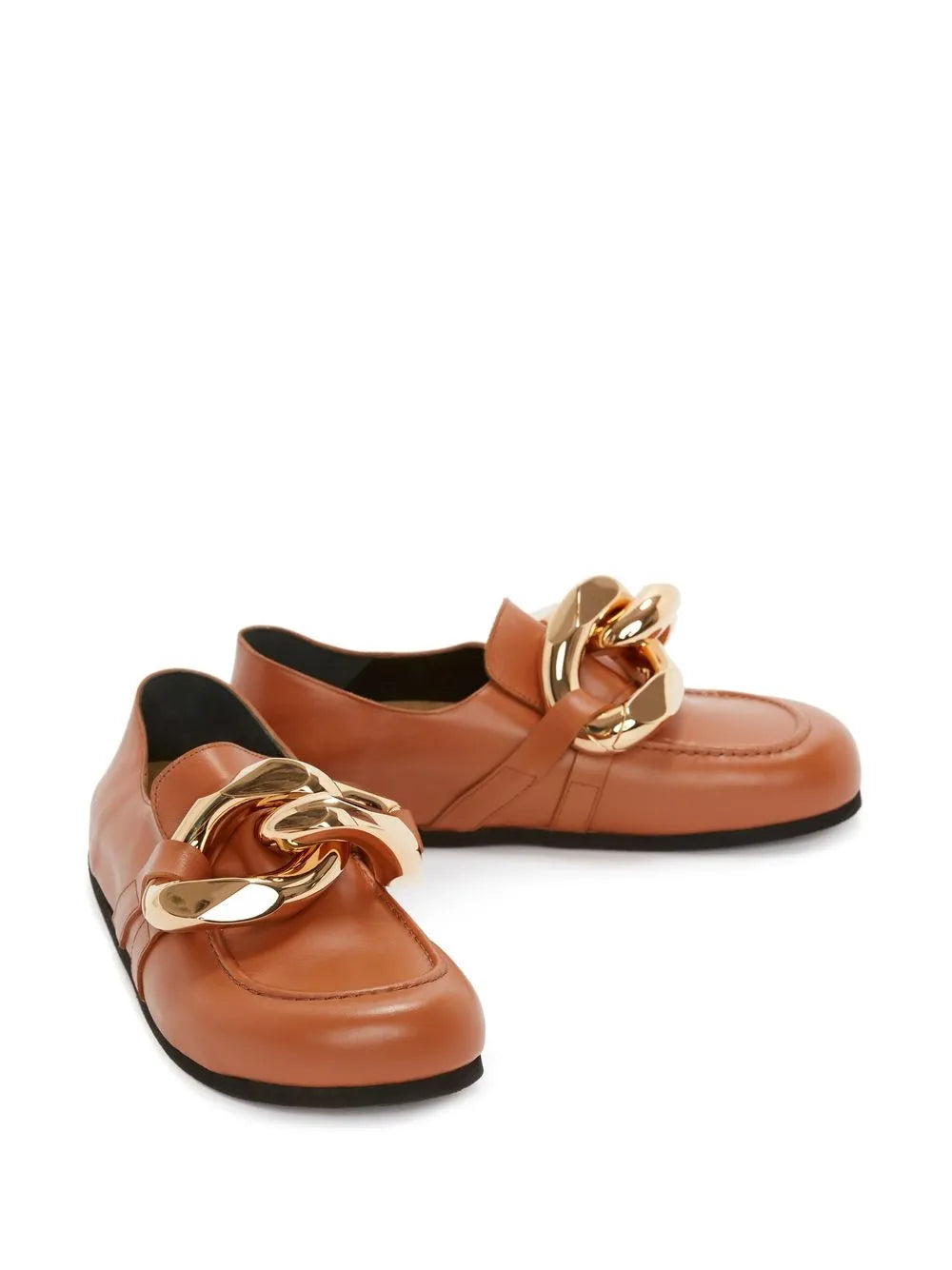 JW Anderson Chain leather loafers