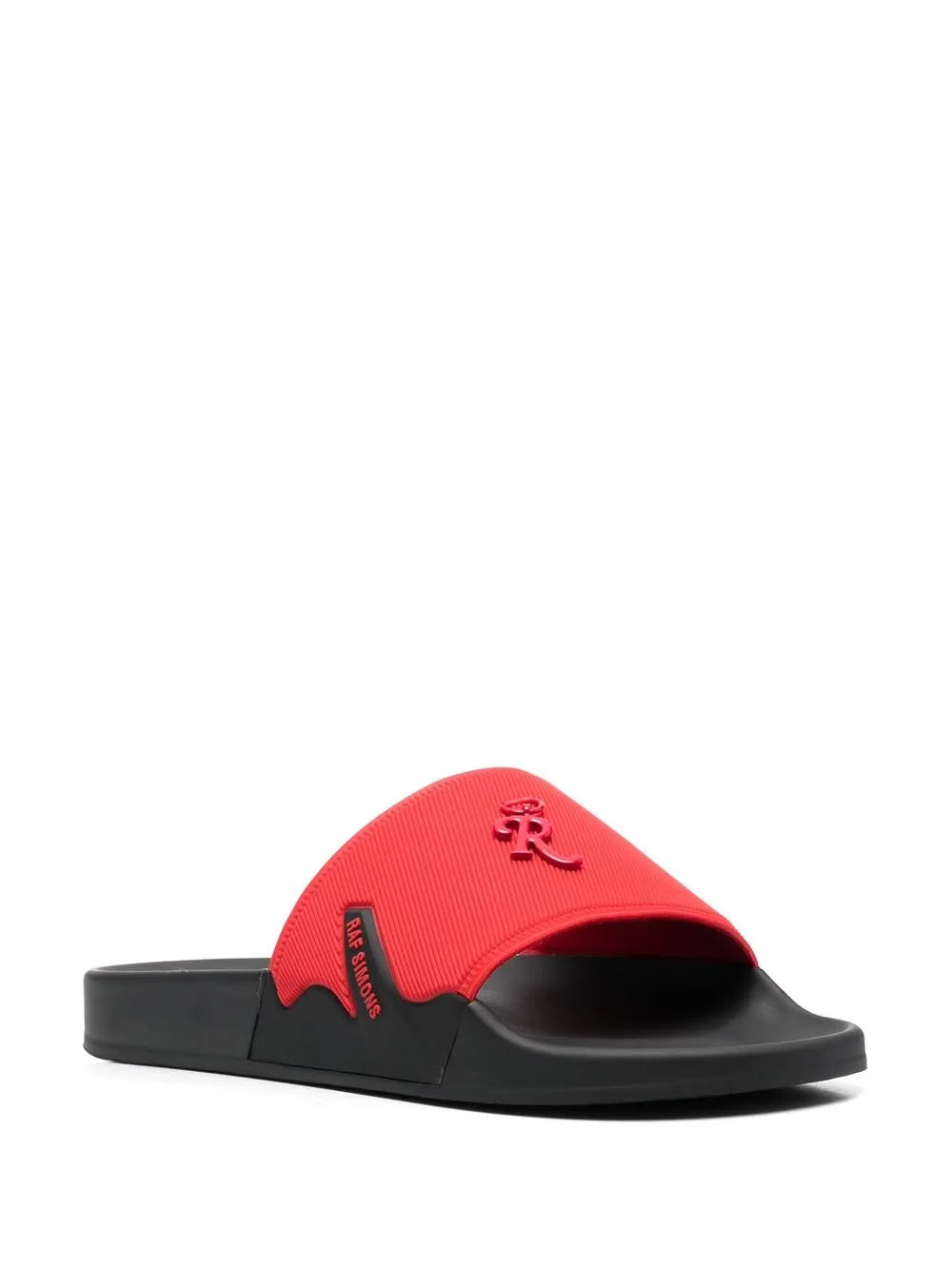 Raf Simons embossed-logo sliders