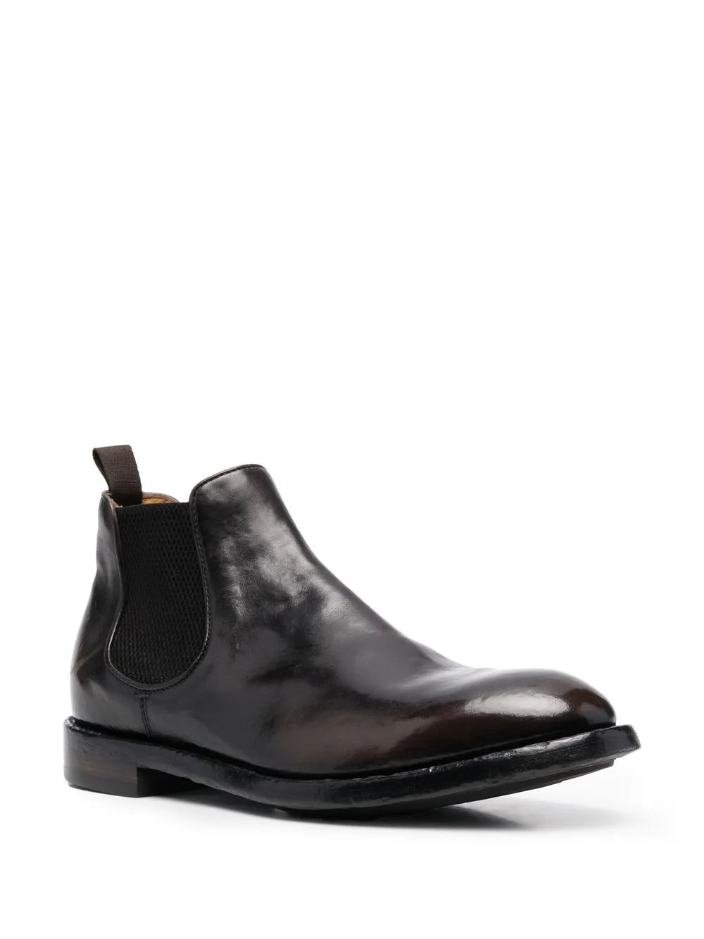 Officine Creative elasticated-panel leather boots