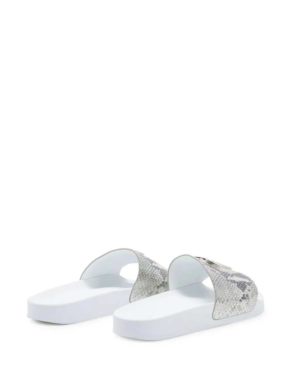 Giuseppe Zanotti Brett snake-print sliders