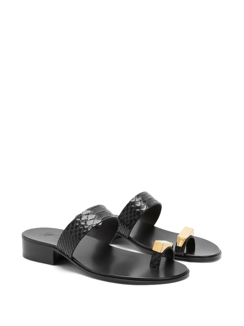 Giuseppe Zanotti Bardack snakeskin-effect sandals