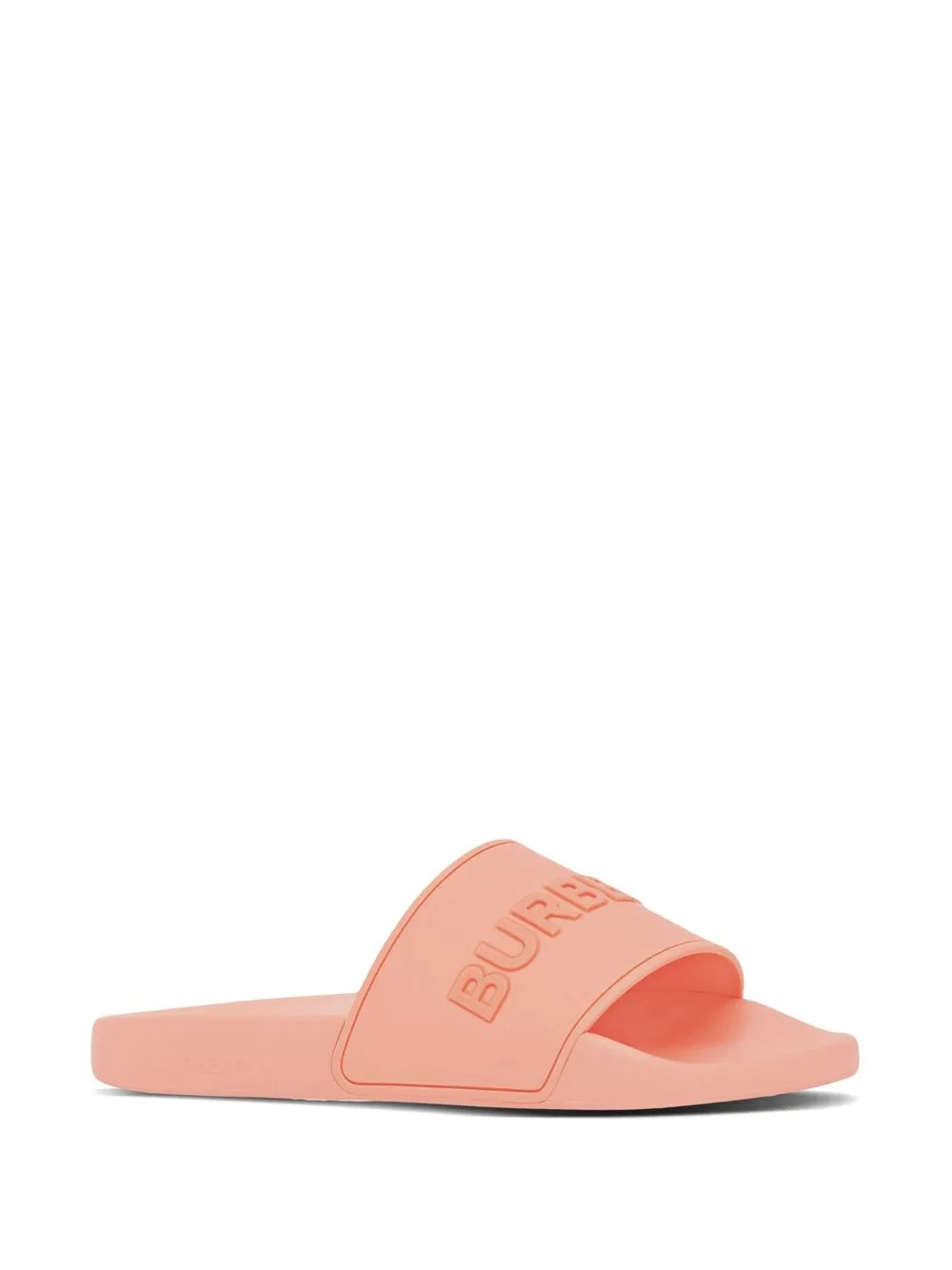 Burberry embossed logo slides