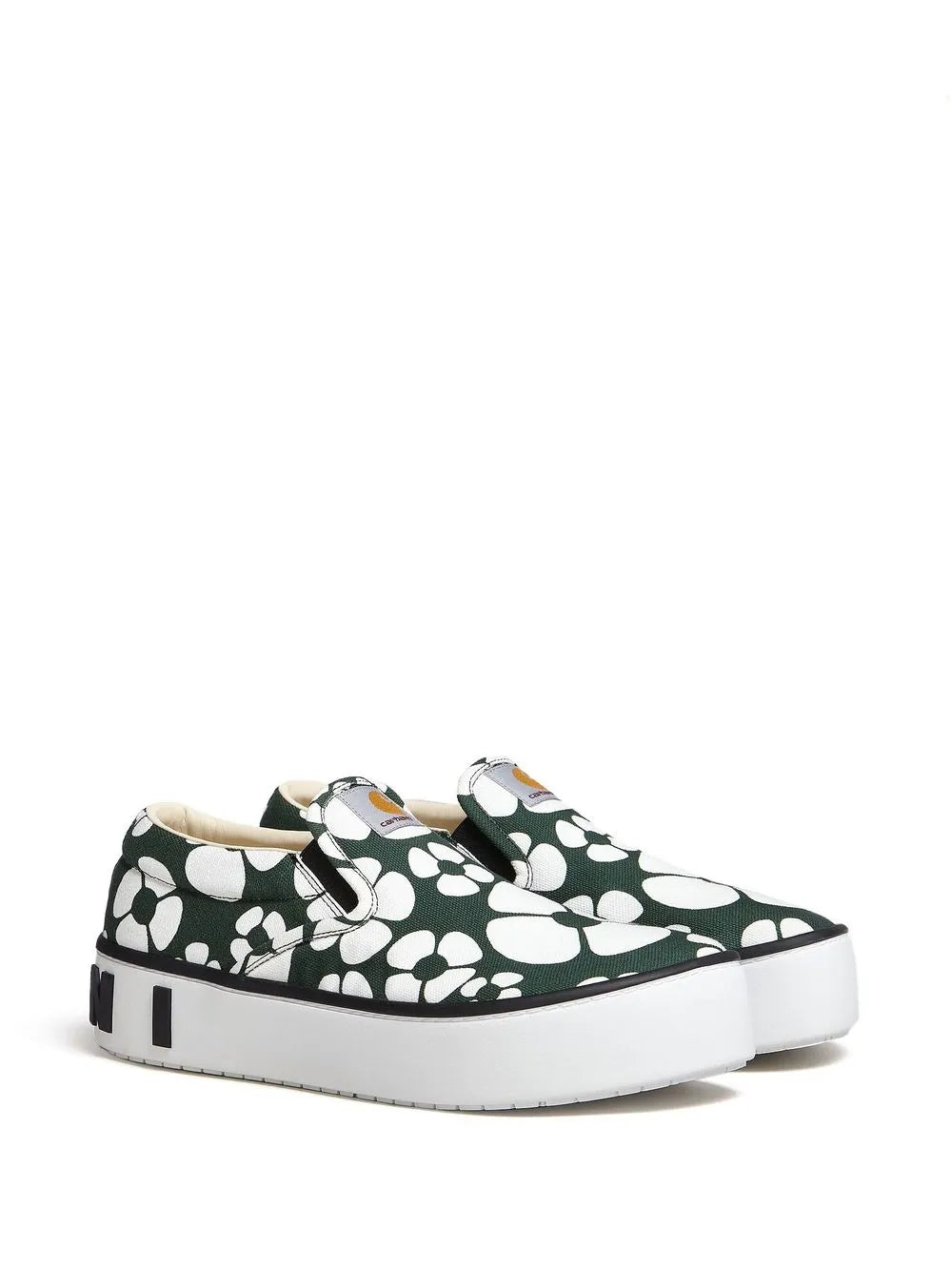 Marni x Carhartt floral-print slip-on sneakers