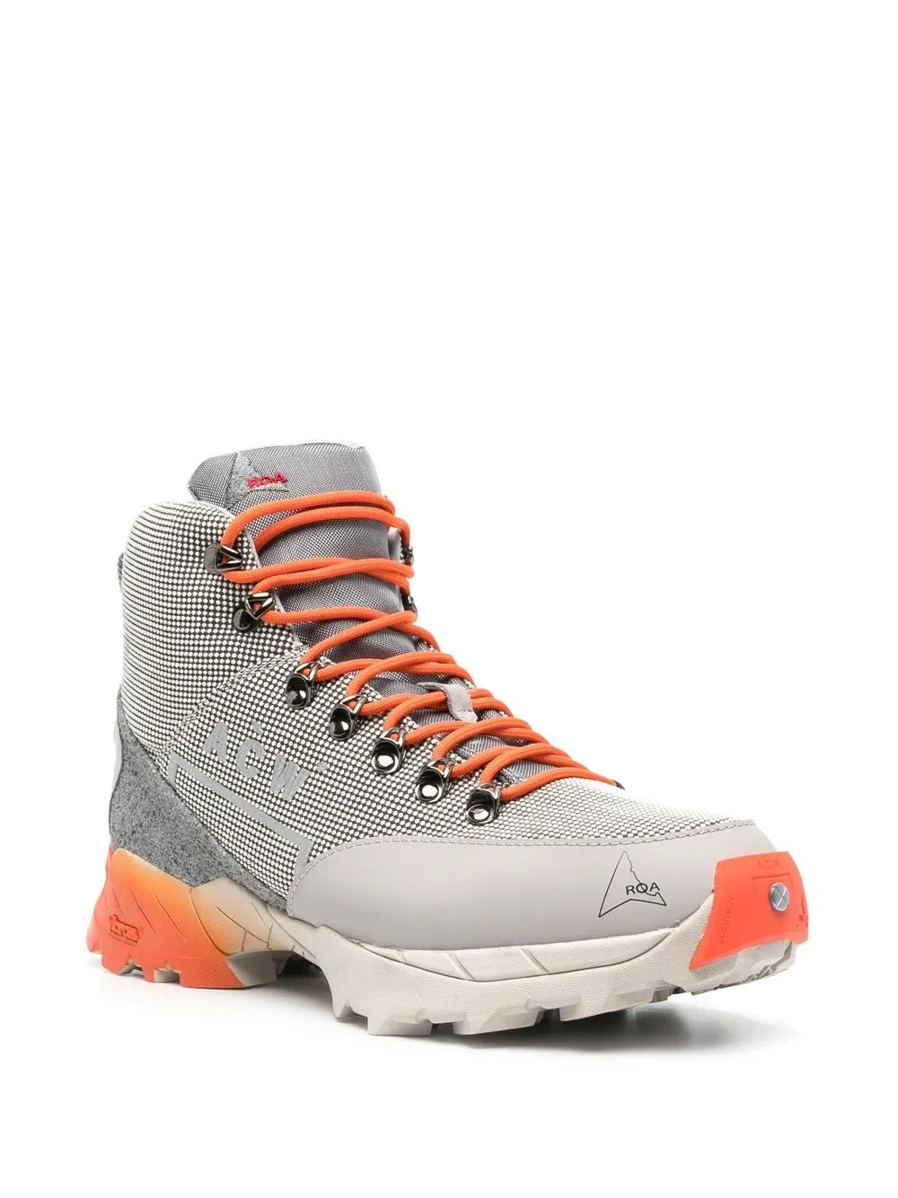 A-COLD-WALL* logo-print mesh high-top sneakers
