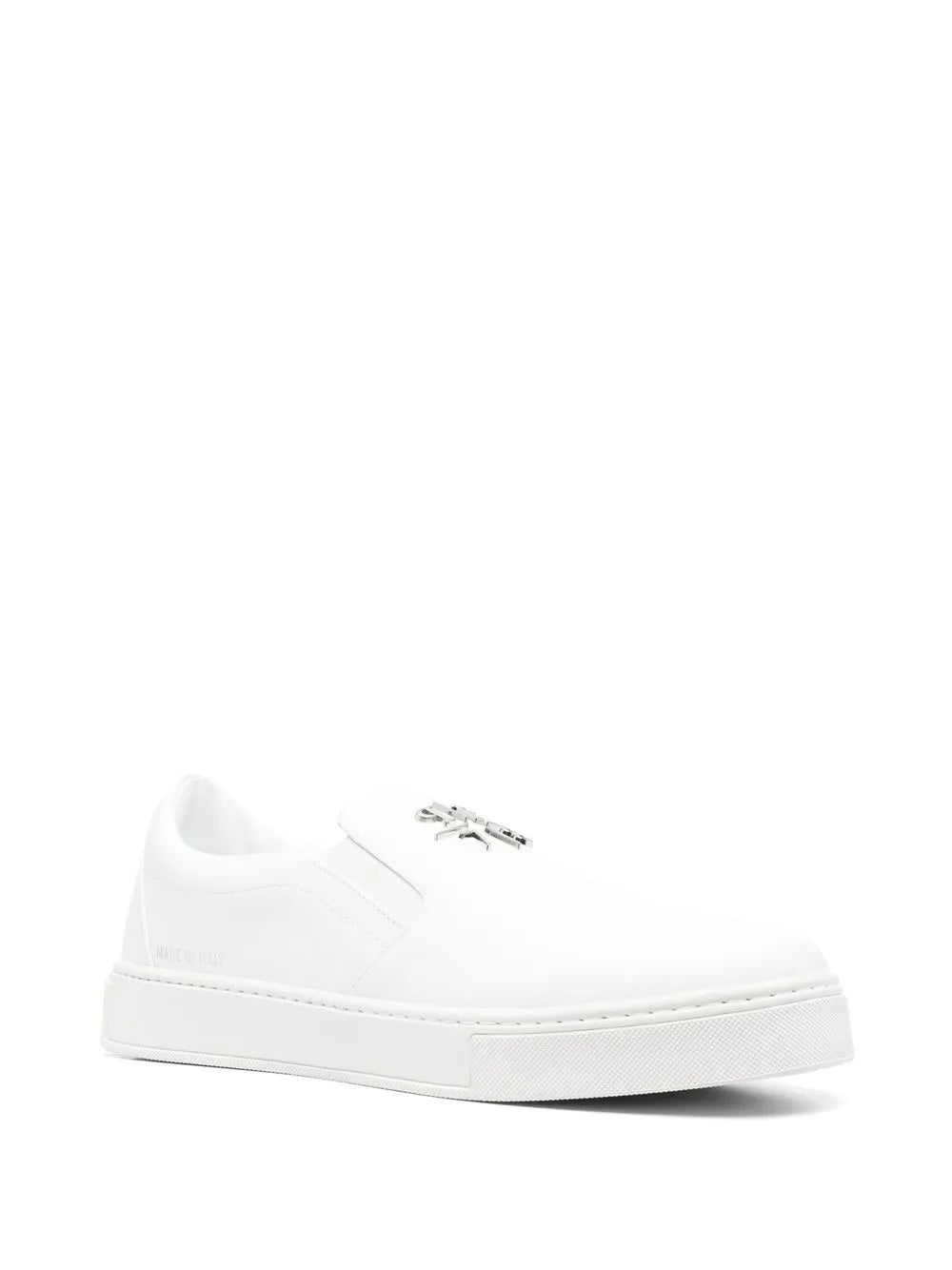 Philipp Plein logo-plaque slip-on sneakers