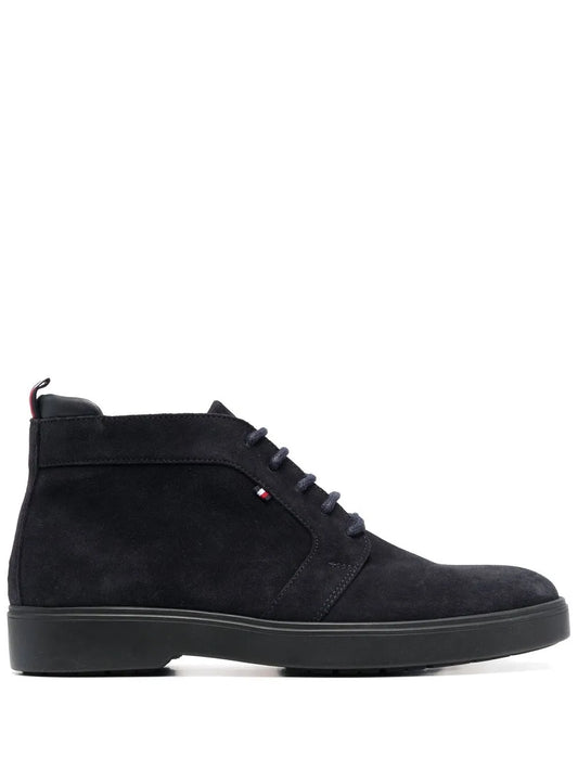 Tommy Hilfiger lace-up suede ankle boots