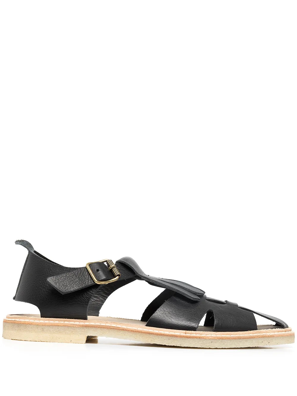 Henrik Vibskov fringe-trim caged sandals