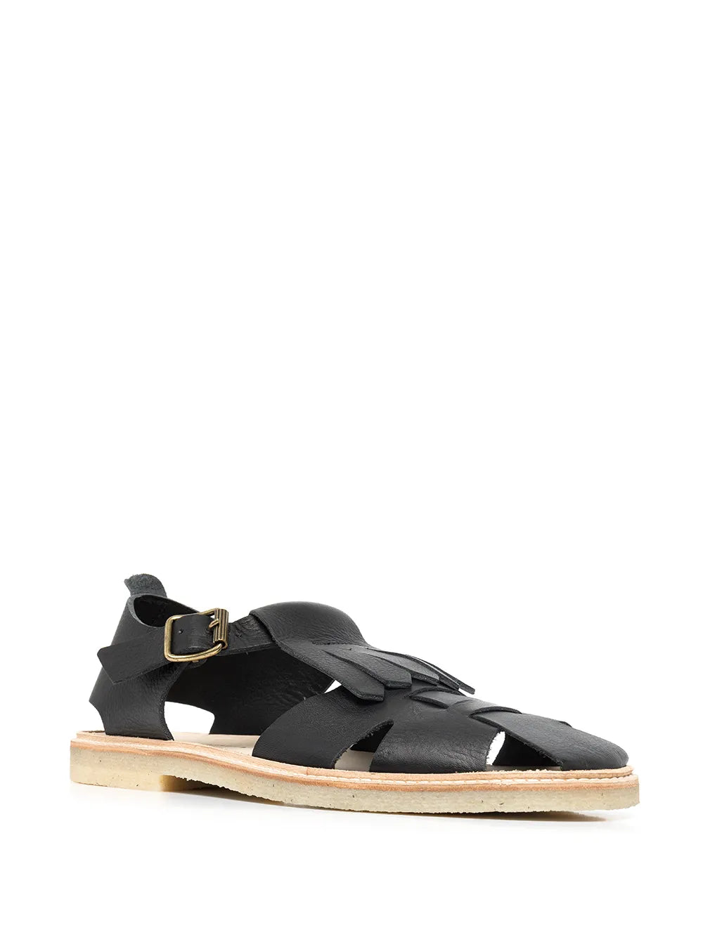 Henrik Vibskov fringe-trim caged sandals