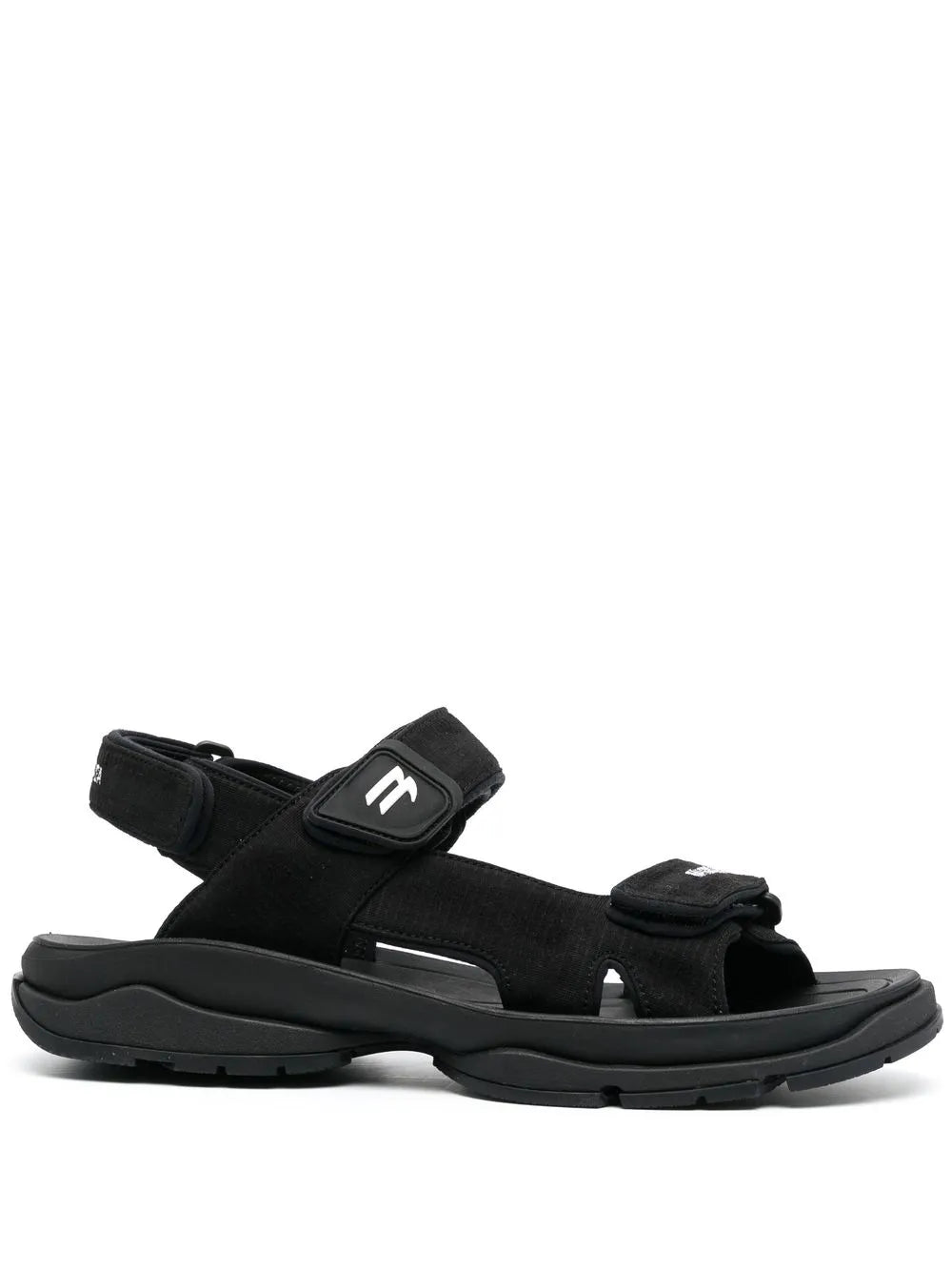 Balenciaga Tourist logo touch-strap sandals