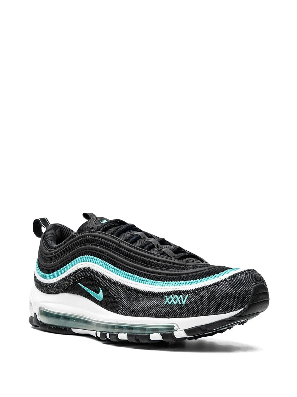 Nike Air Max 97 "Black Sport Turquoise" sneakers