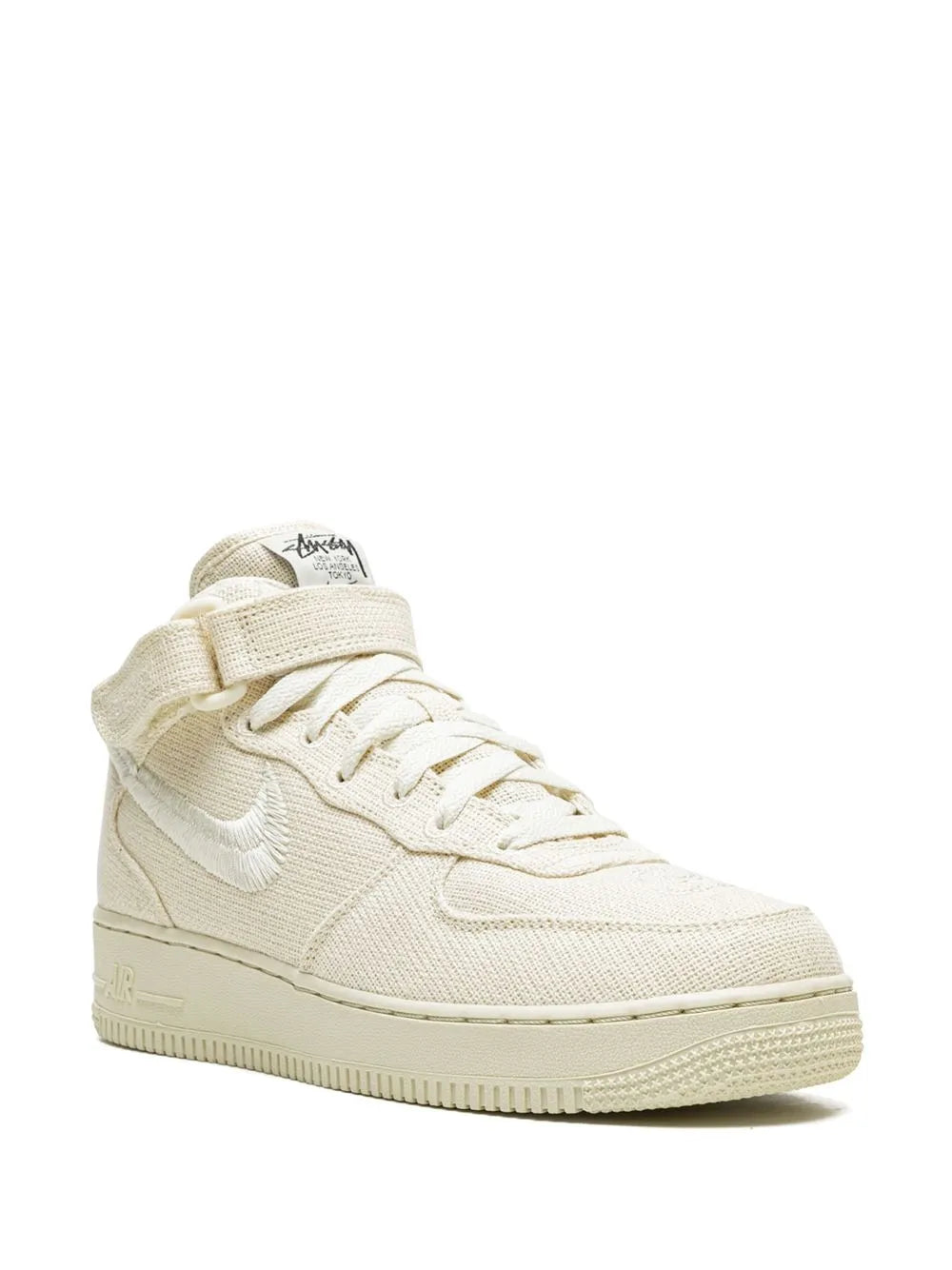 Nike x Stussy Air Force 1 Mid "Fossil" sneakers