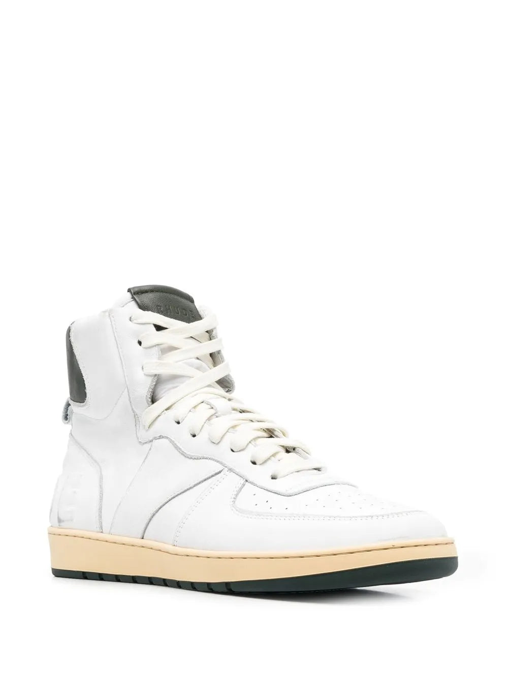 RHUDE high-top leather sneakers