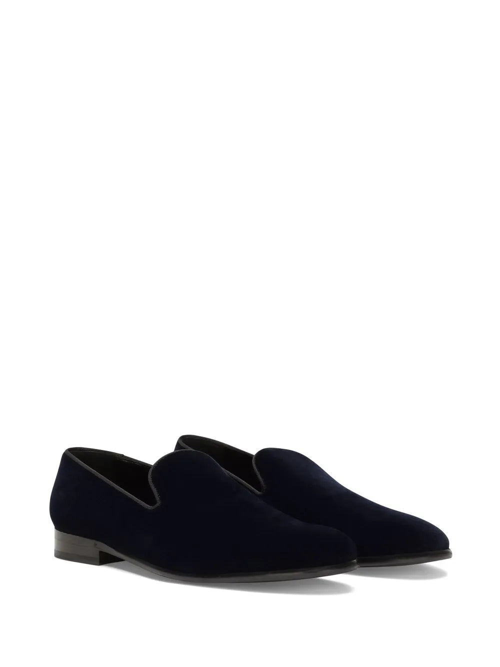 Dolce & Gabbana open-back velvet slippers