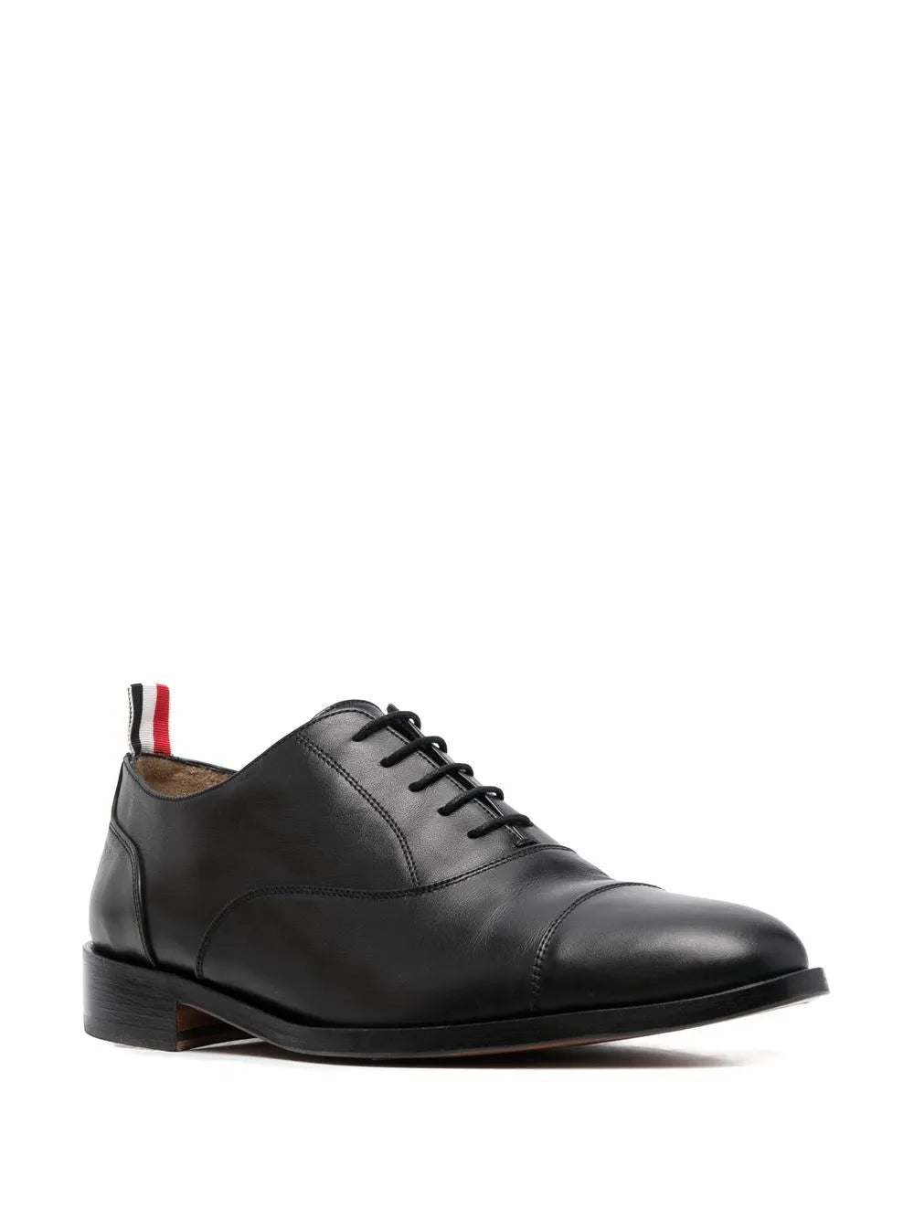 Thom Browne grosgrain-loop trim lace-up shoes