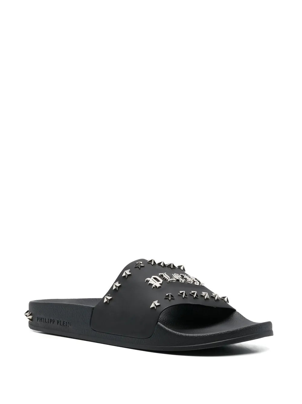 Philipp Plein Gothic Plein studded slides