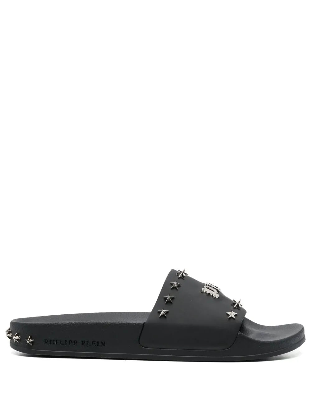 Philipp Plein Gothic Plein studded slides