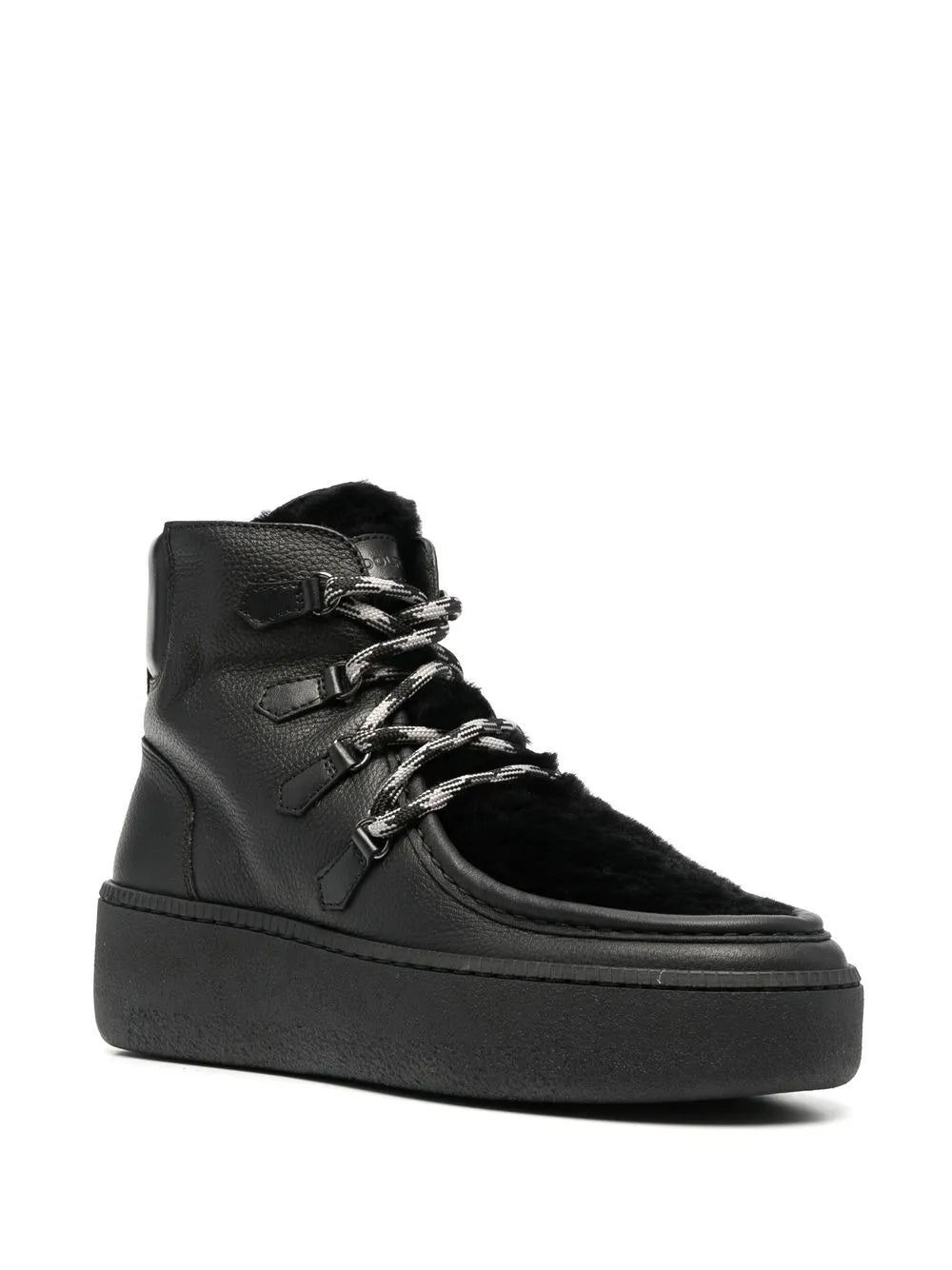 Woolrich faux-fur detail sneakers