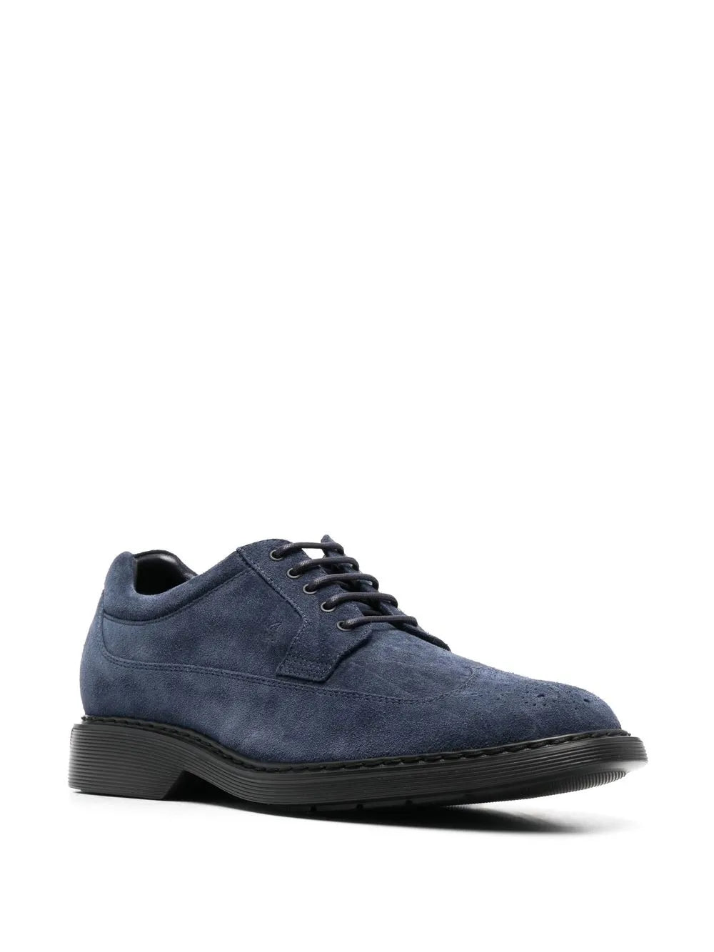 Hogan lace-up suede brogues