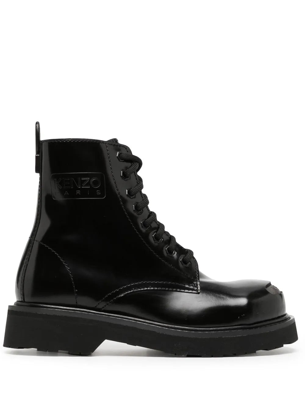 Kenzo Kenzosmile leather ankle boots