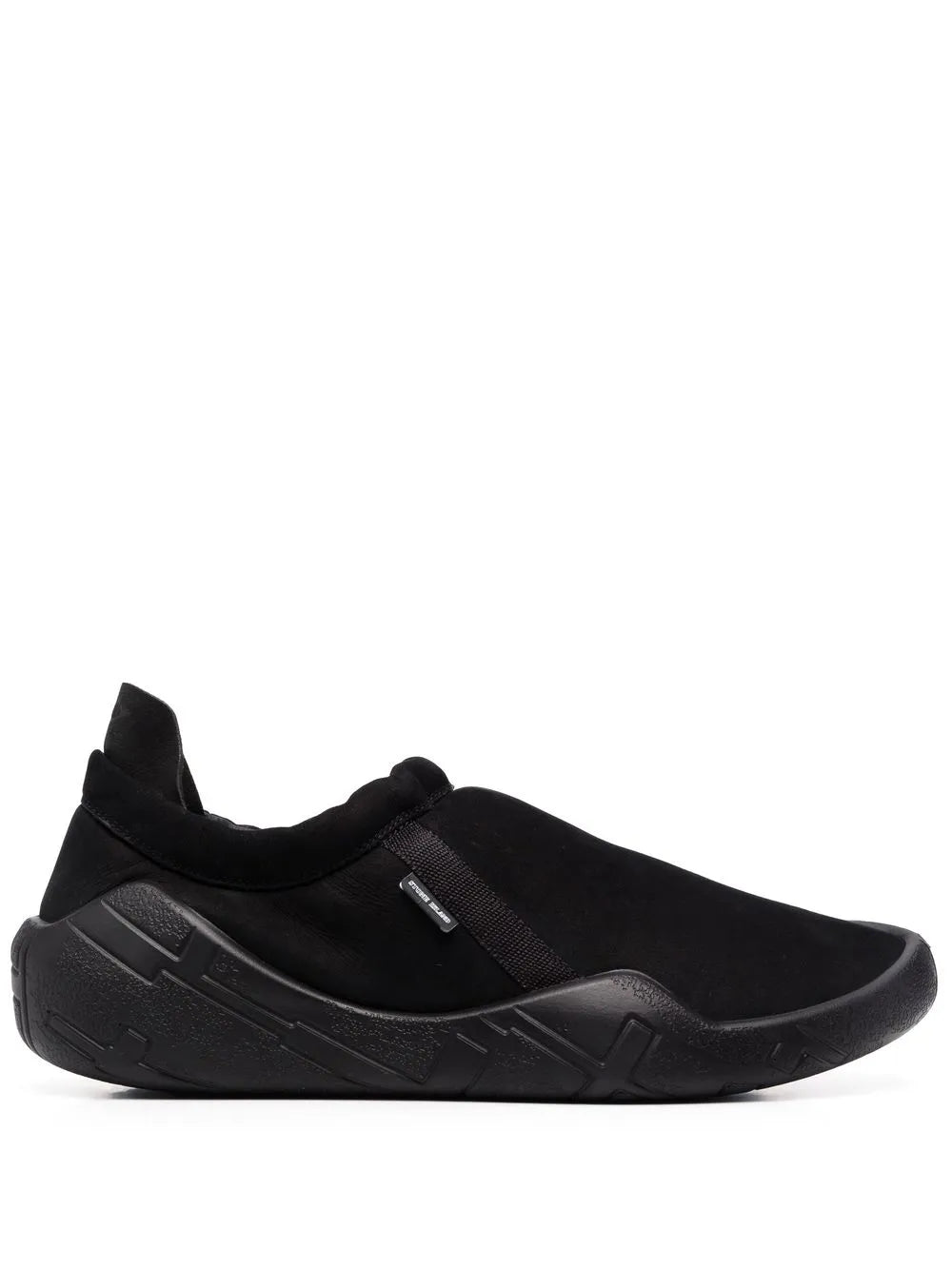 Stone Island Shadow Project logo-patch slip-on sneakers