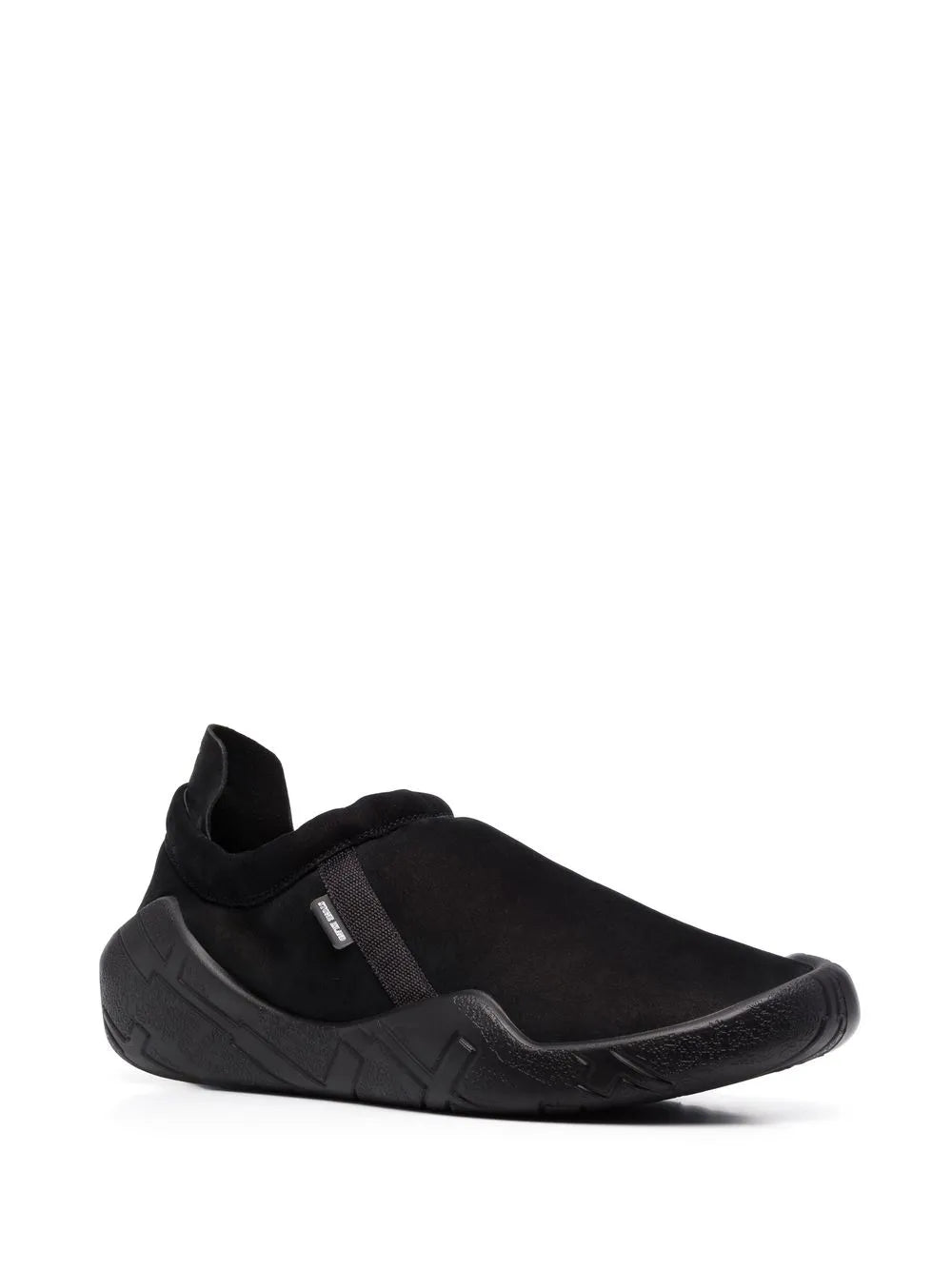 Stone Island Shadow Project logo-patch slip-on sneakers