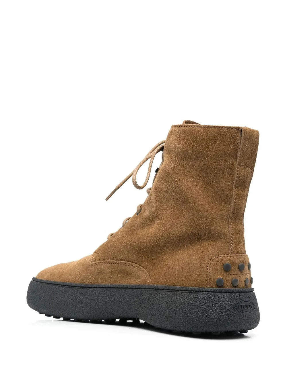 Tod's lace-up suede ankle boots