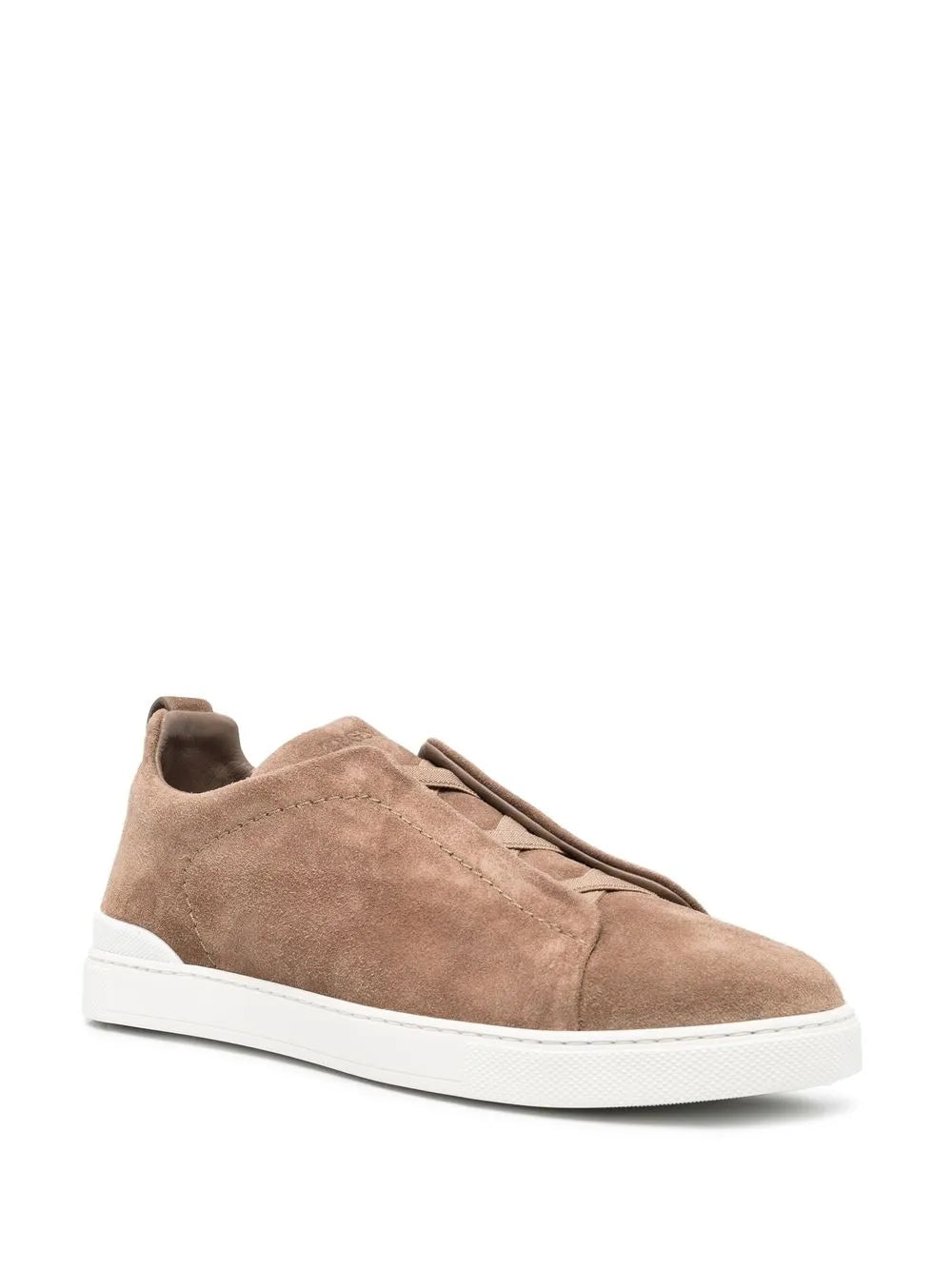 Zegna slip-on suede sneakers