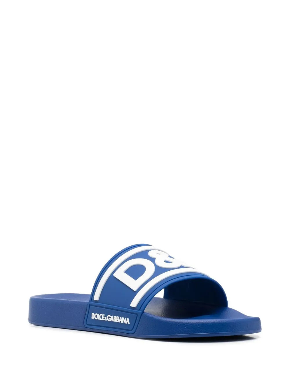 Dolce & Gabbana logo-print detail pool slides