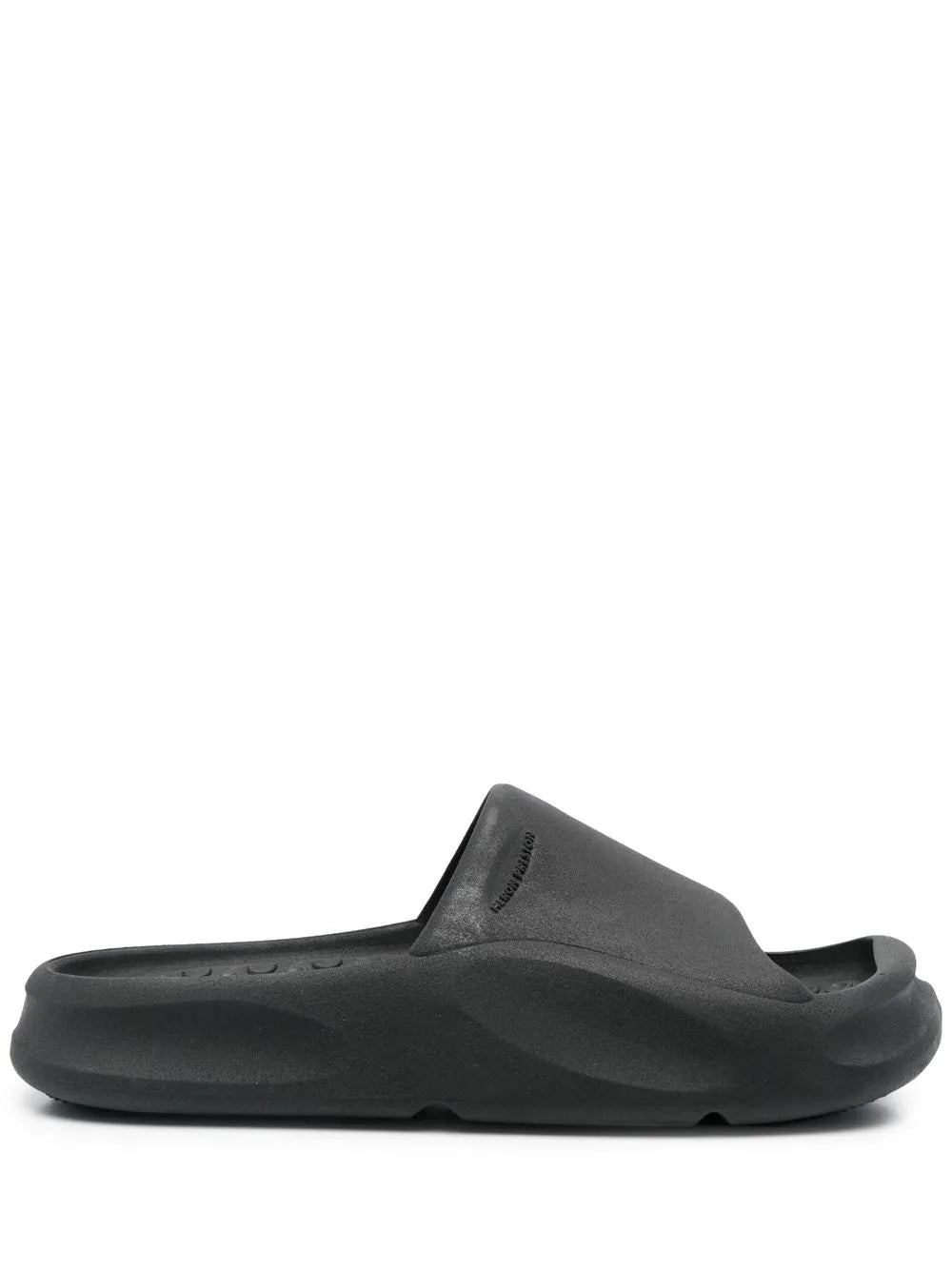 Heron Preston moulded open toe slides