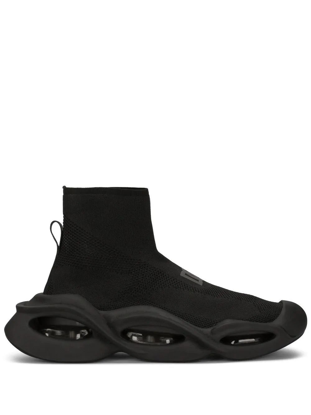 Dolce & Gabbana Wave mid-top stretch sneakers