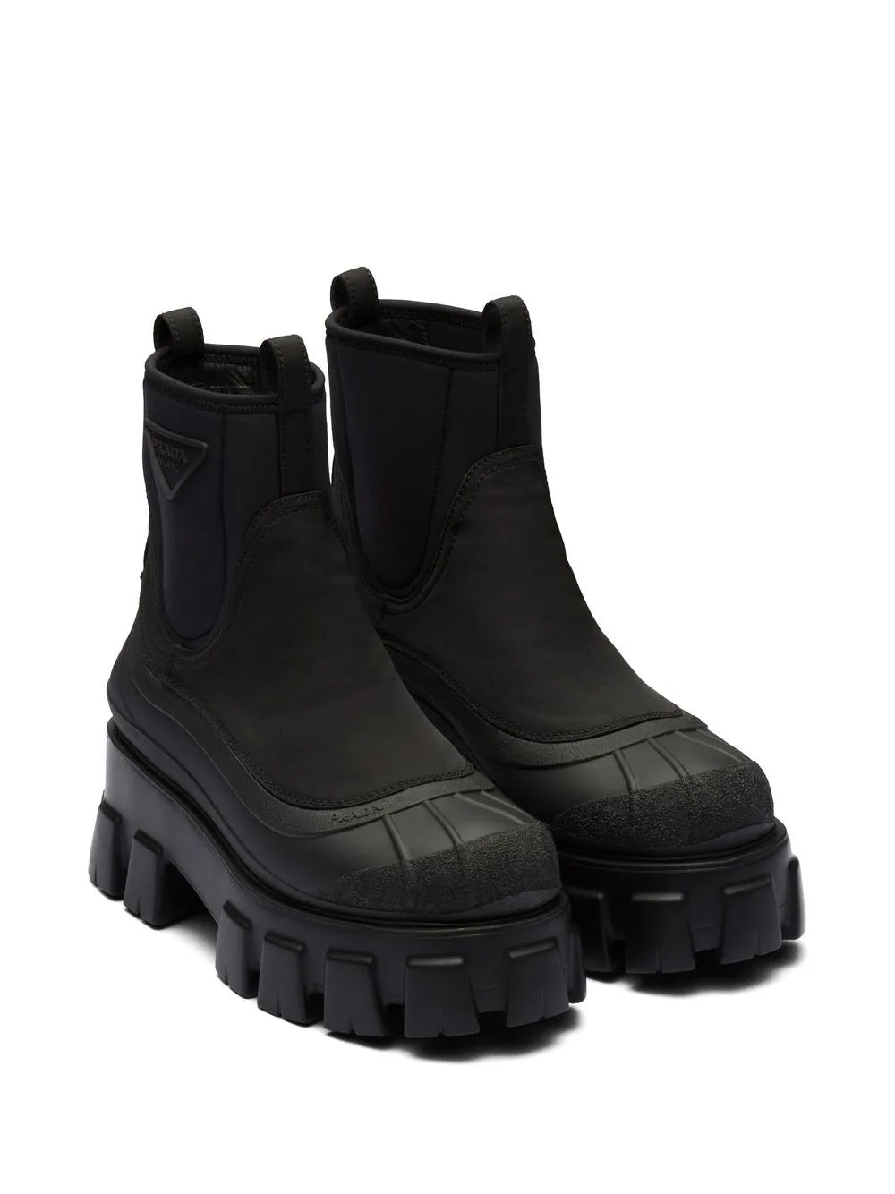 Prada Moonlith gabardine boots
