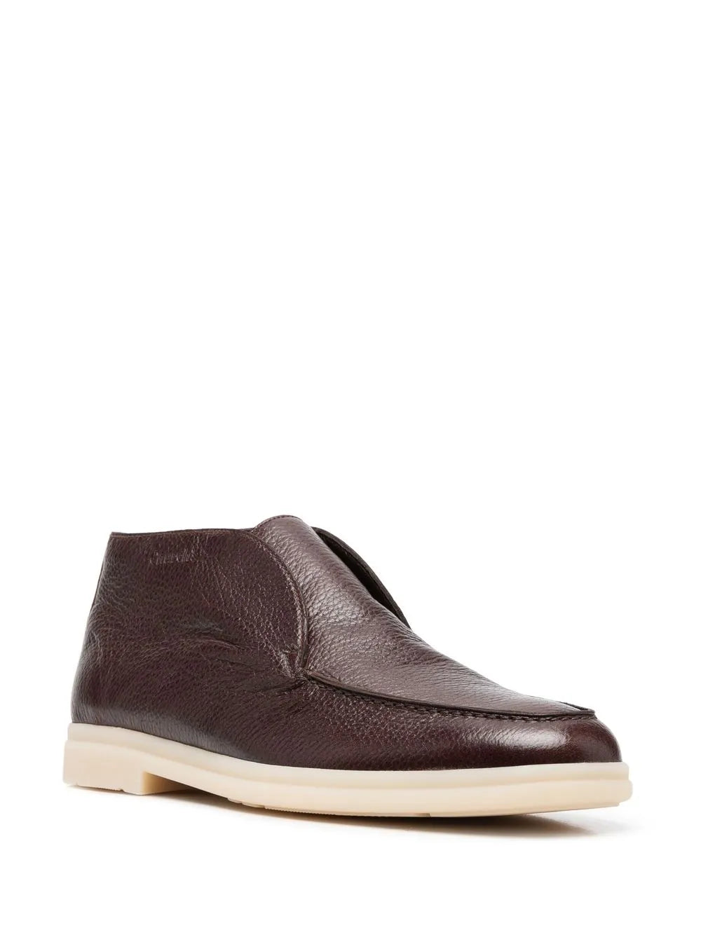 Church's slip-on pebble-leather boots