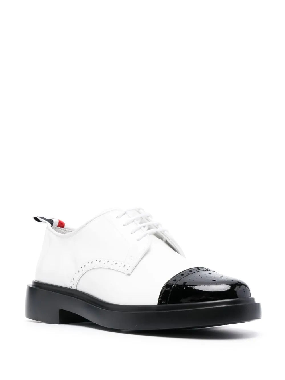 Thom Browne RWB contrasting toecap brogues