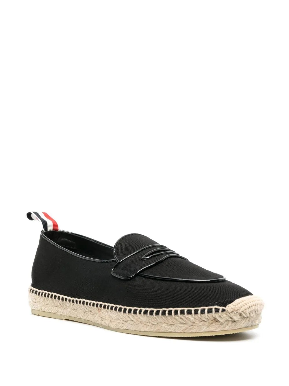 Thom Browne Varsity penny loafer espadrilles