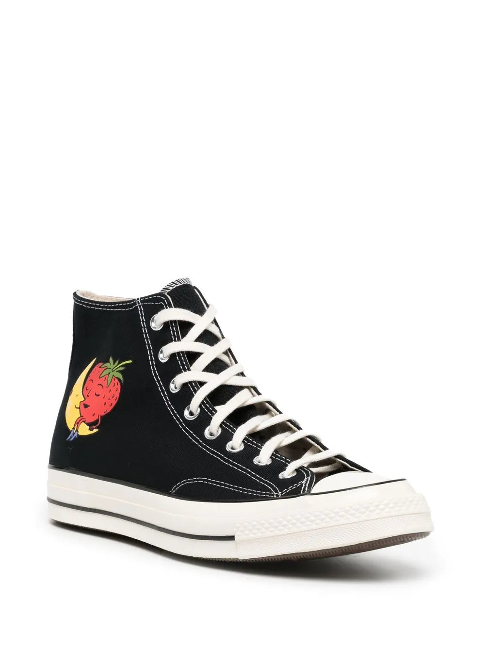 Converse cartoon-print hi-top sneakers