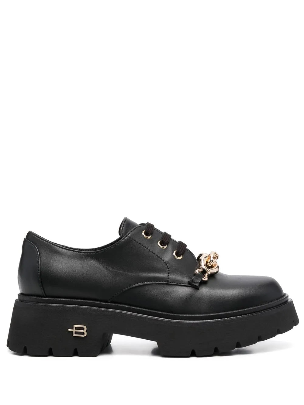 Baldinini logo-plaque lace-up chunky shoes