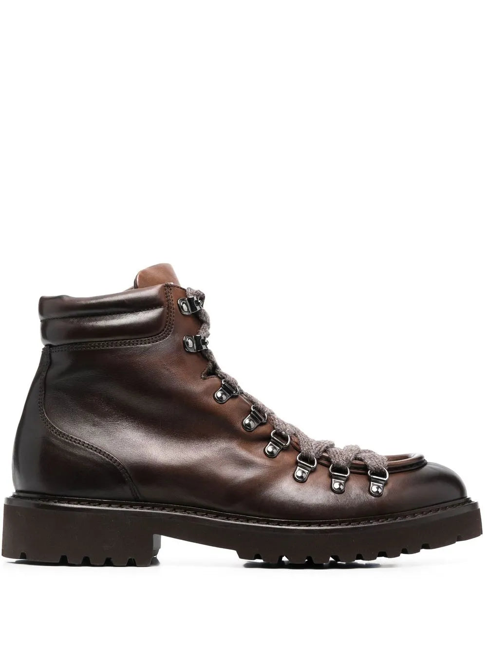 Doucal's ankle lace-up fastening boots
