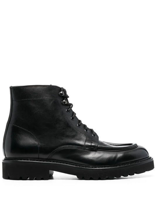 Doucal's ankle lace-up fastening boots