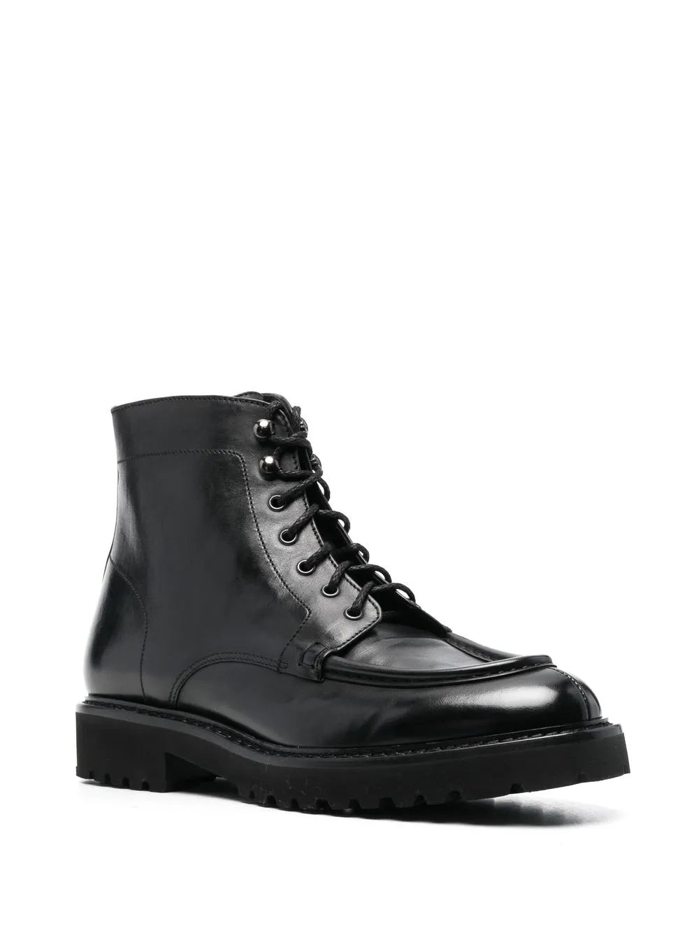 Doucal's ankle lace-up fastening boots