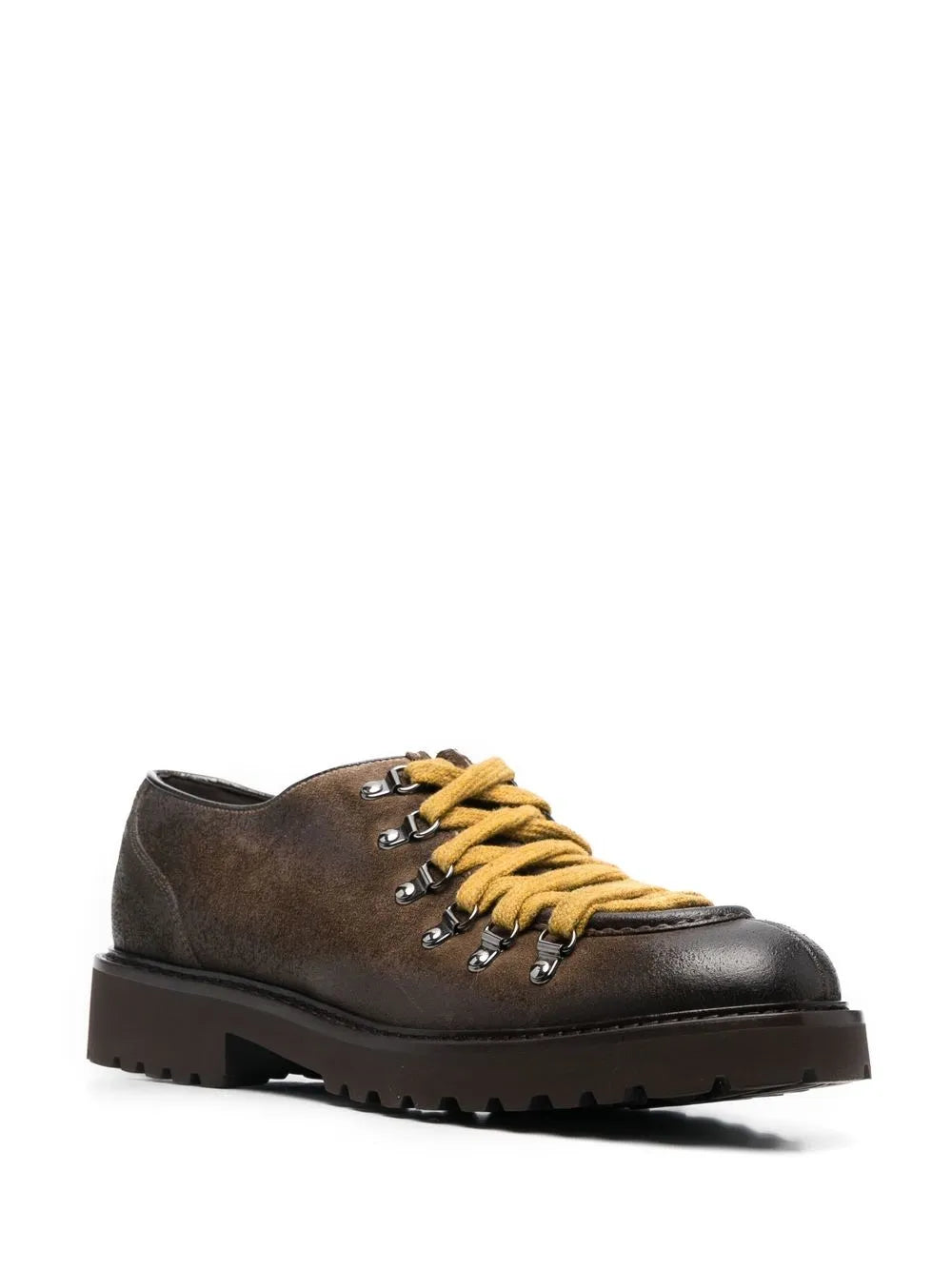 Doucal's suede lace-up shoes