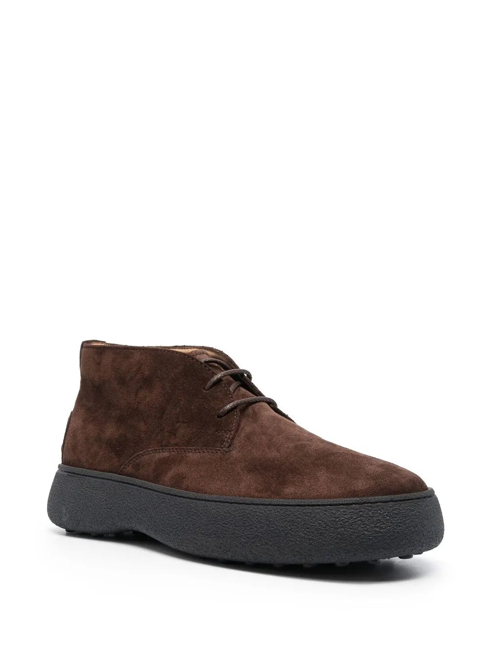 Tod's suede lace-up boots