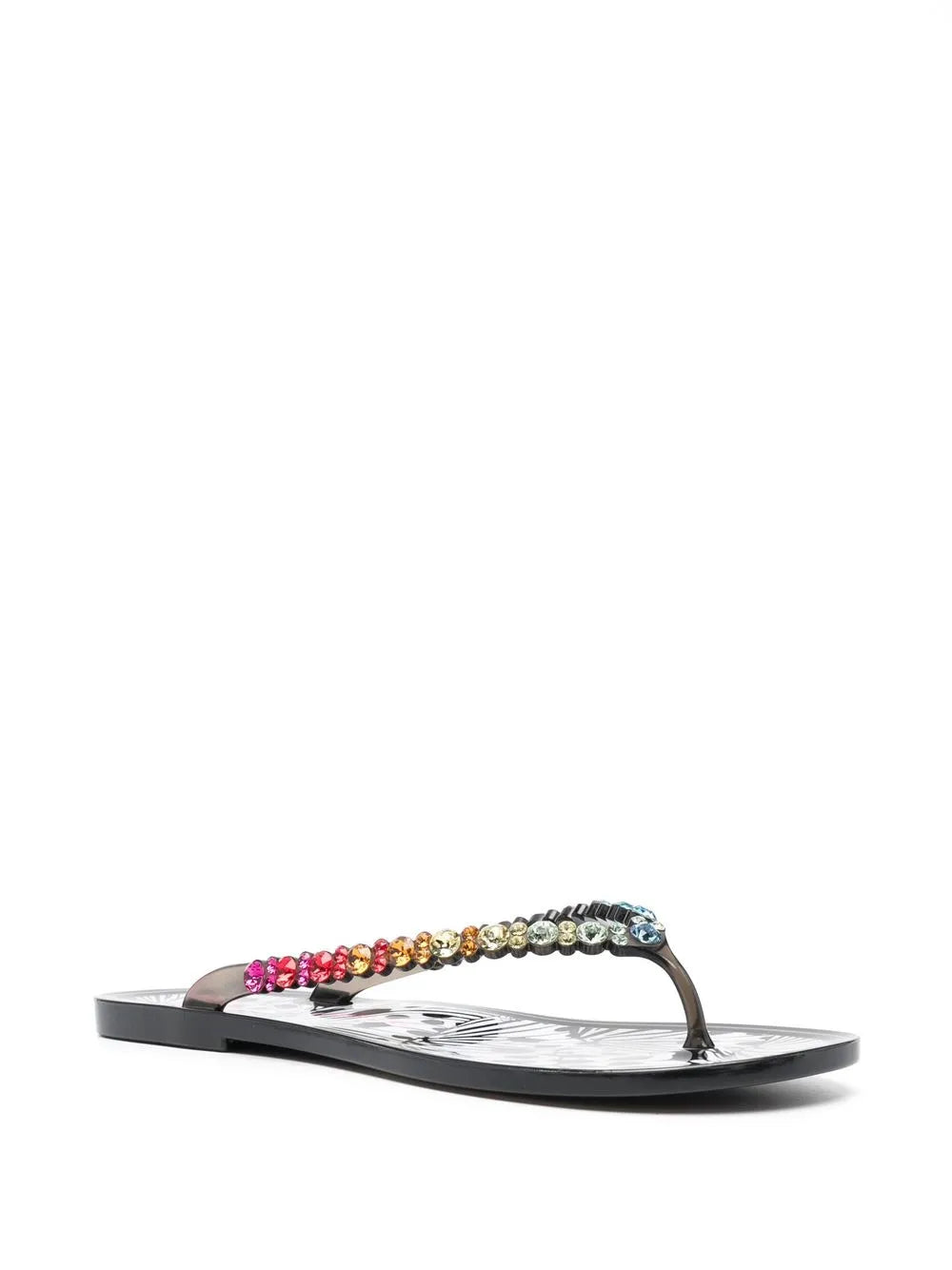 Sophia Webster Esme crystal-embellished flip flops