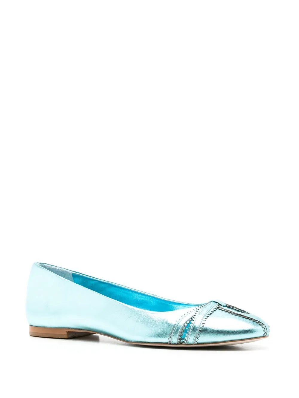 Sarah Chofakian Pati leather ballerina shoes