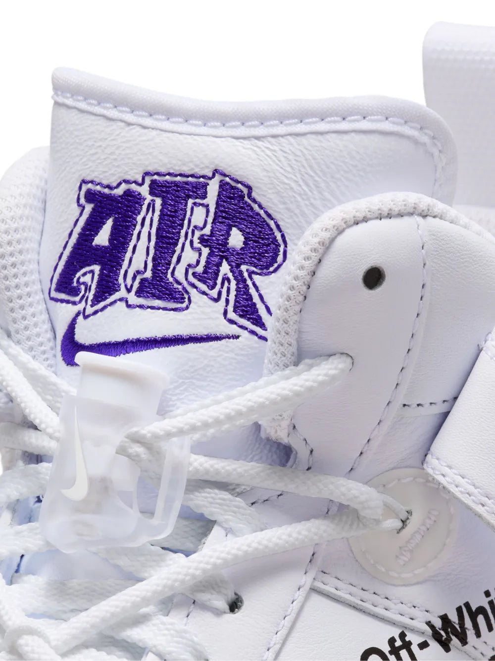 Nike X Off-White Air Force 1 lace-up sneakers